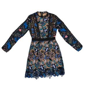 HAUTE ROGUE floral lace dress